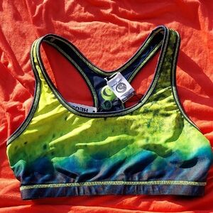 Bikini Top Reversible  Sz M BY WAVE LIFE NWT